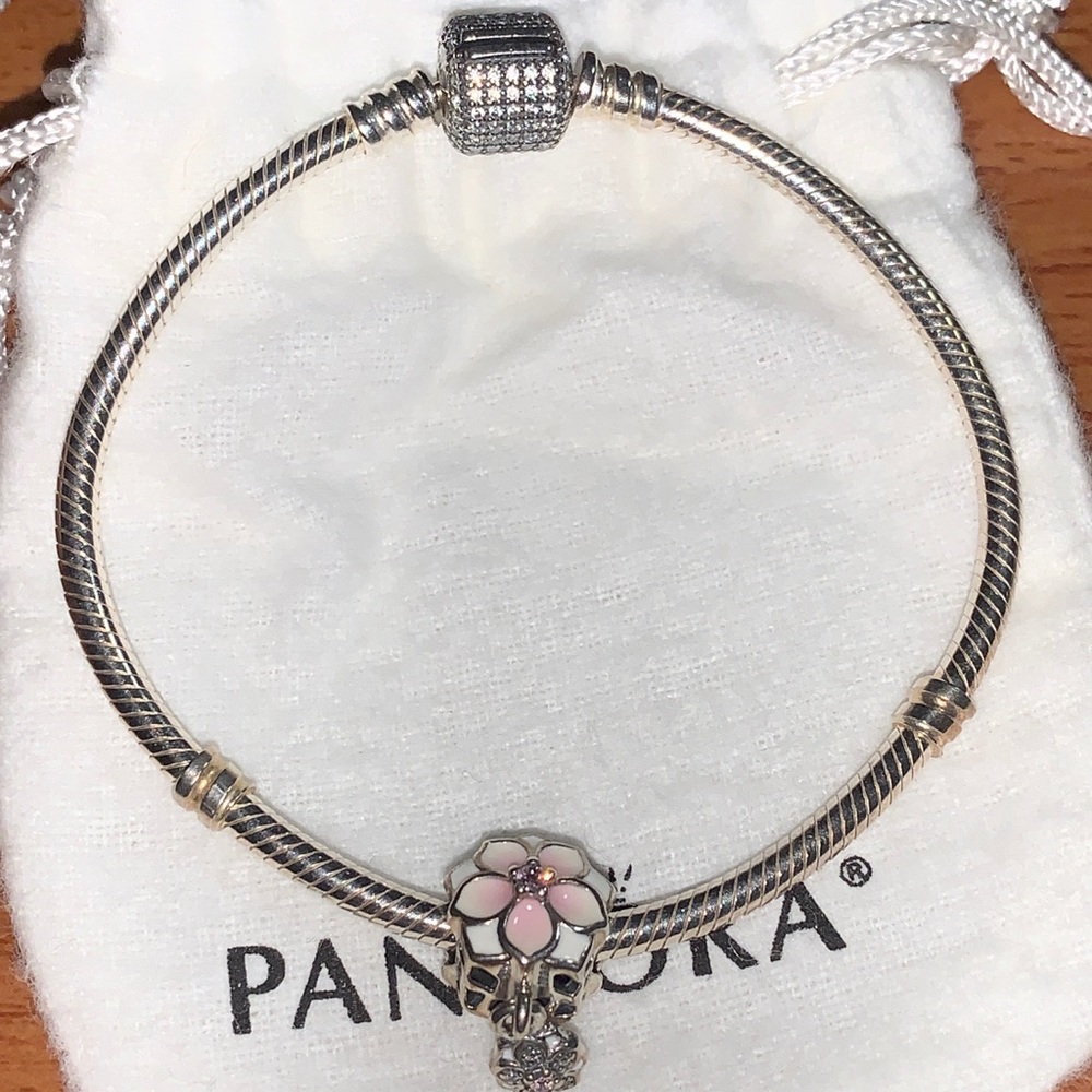 Pandora Magnolia Charm Bracelet